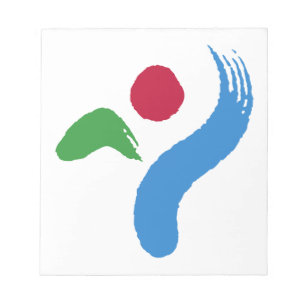 Notepad with Flag of Seoul, South Korea
