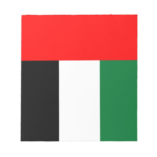Notepad with Flag of United Arab Emirates (Front)