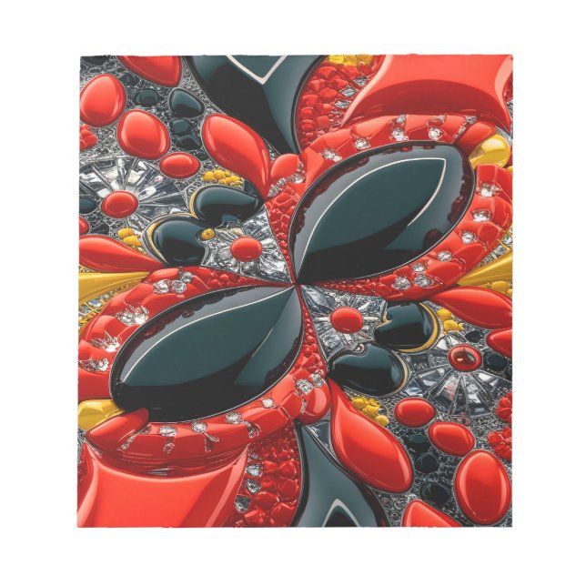 Notepad with Germany Colours Modern Design (Front)