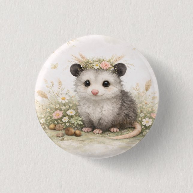 Notes 3 Cm Round Badge (Front)