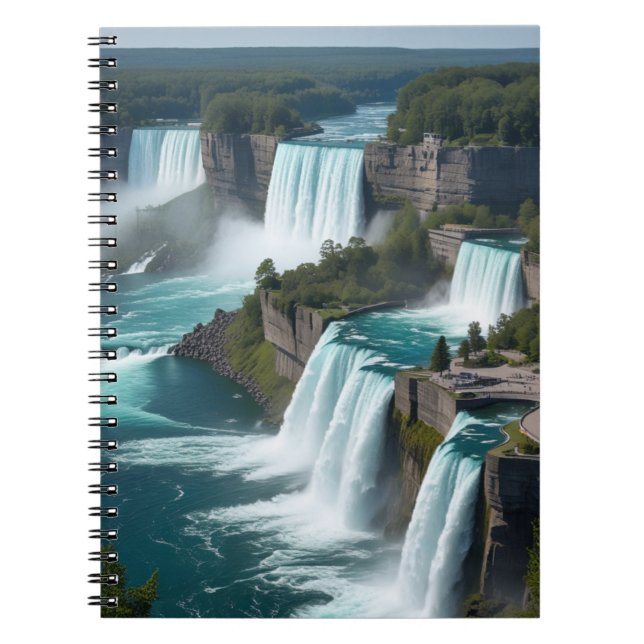 "Notes by the Falls – Niagara Panorama Journal" Notebook (Front)
