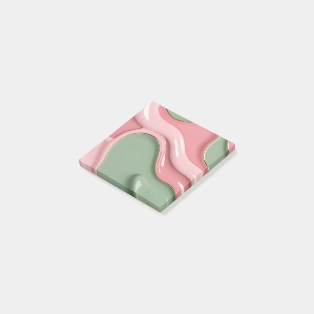 Notes in stylish graphic (Angled)