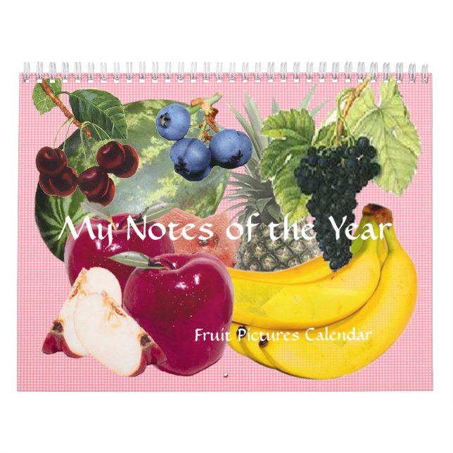 Notes of the Year Fruit Calendar (Cover)