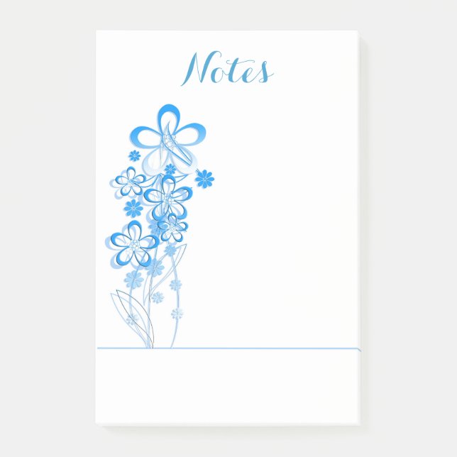 Notes Office Home Business Blossom Flowers Destiny (Front)