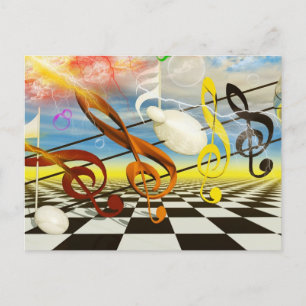 notes postcard
