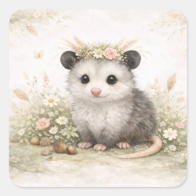 Notes Square Sticker (Front)