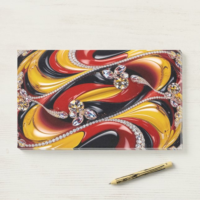 Notes with Belgian Colours (On Desk)