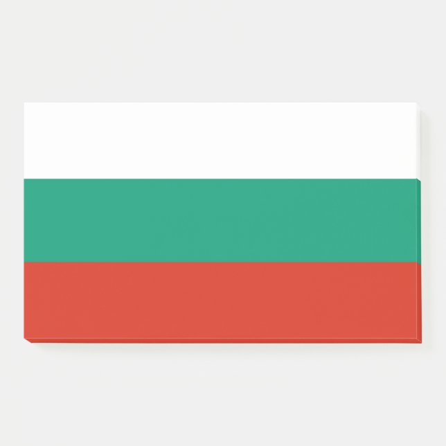 Notes with flag of Bulgaria (Front)