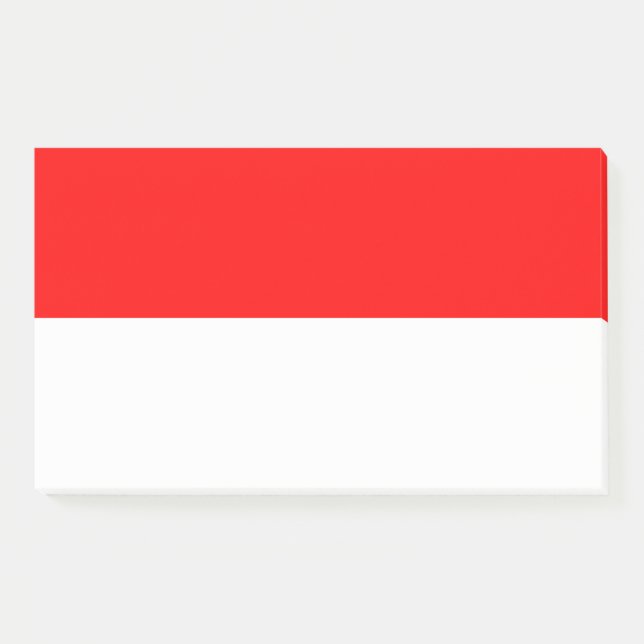 Notes with flag of Indonesia (Front)