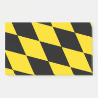 Notes with flag of Munich