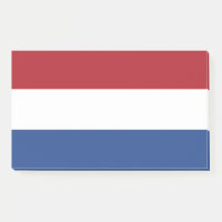 Notes with flag of Netherlands