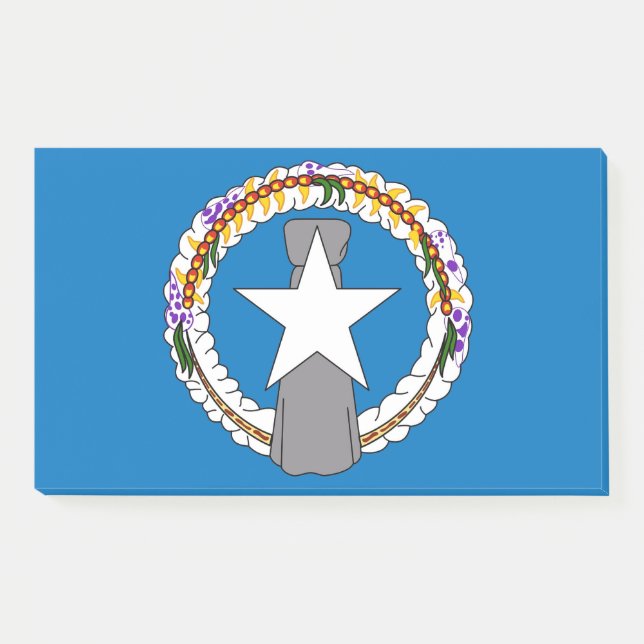 Notes with flag of Northern Mariana, USA (Front)