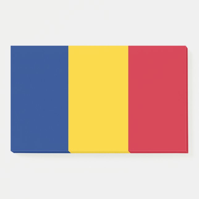 Notes with flag of Romania (Front)