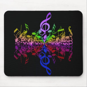 Nothin' But Treble-Rainbow-Mouse Pad Mouse Pad
