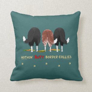 Nothin' Butt Border Collies Cushion