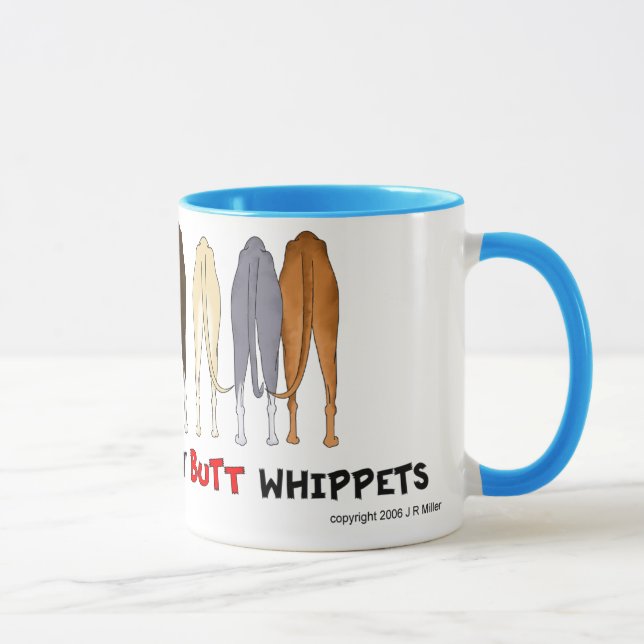 Nothin' Butt Whippets Mug (Right)