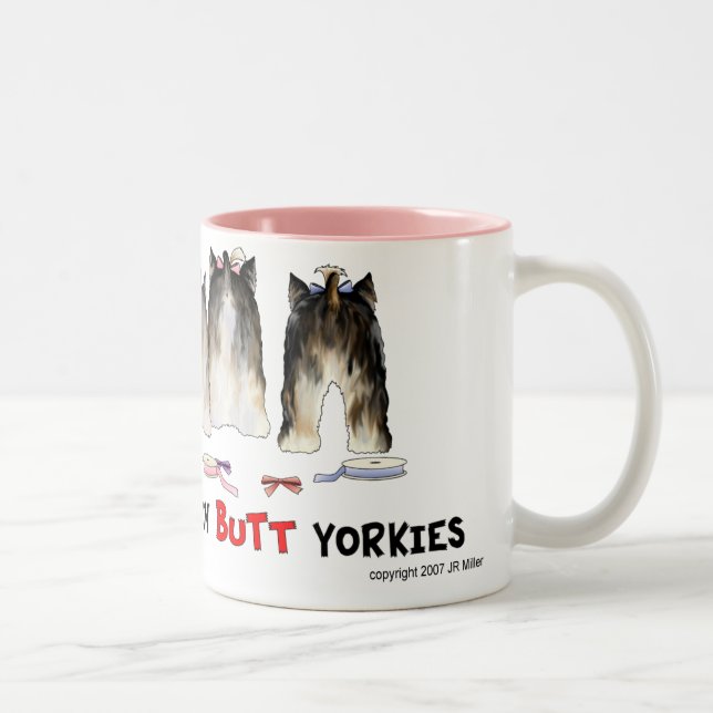 Nothin' Butt Yorkies Mug (Right)