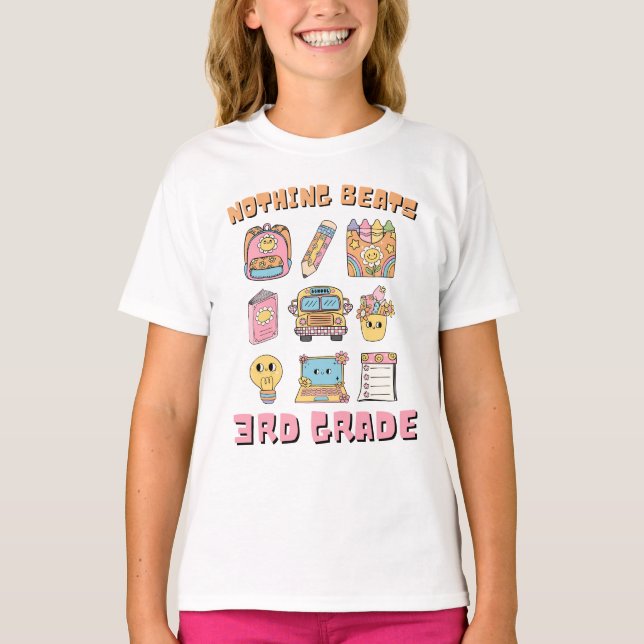 Nothing Beats 3rd Grade T-Shirt (Front)