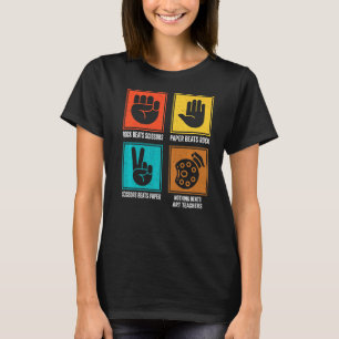 Nothing Beats Art Teacher Artistry Artist Mentor E T-Shirt