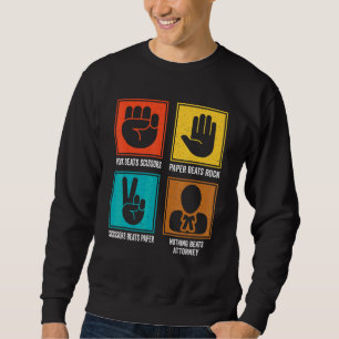 Nothing Beats Attorney Cool Advocate Solicitor Bar Sweatshirt
