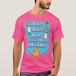 Nothing Beats Capybaras Rock Paper Scissors Game C T-Shirt