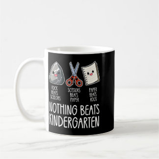 Nothing Beats Kindergarten Funny Back To School Coffee Mug