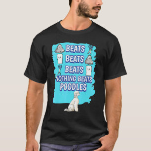 Nothing Beats Poodles Rock Paper Scissors Game Poo T-Shirt