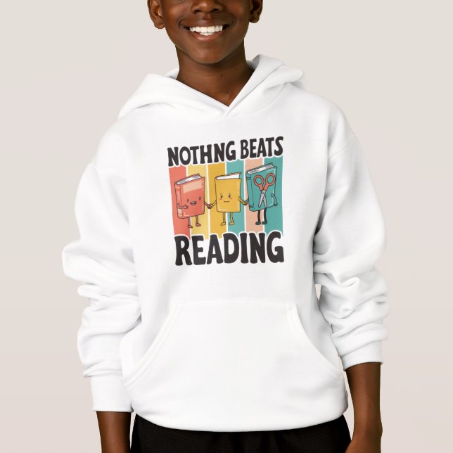 Nothing Beats Reading | Funny Book Lover (Front)