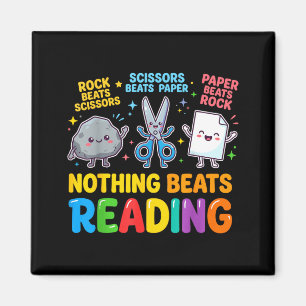 Nothing beats reading rock paper scissors reading magnet