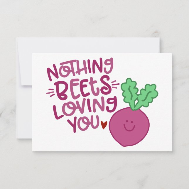 Nothing BEETS loving you Invitation (Front)