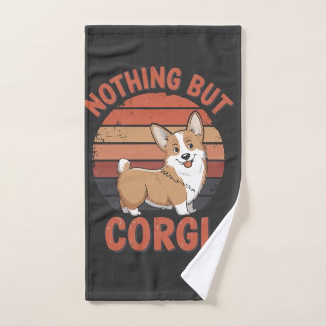 Nothing But Corgi Hand Towel (Hand Towel)