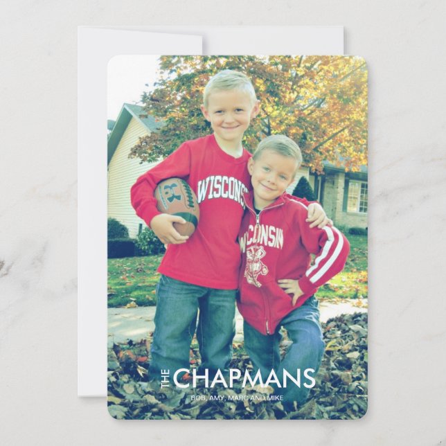 Nothing But Joy Card | 4 photos | 5x7 | Flat (Front)