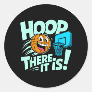 Nothing But Net Vintage Basball Player Fan Classic Round Sticker