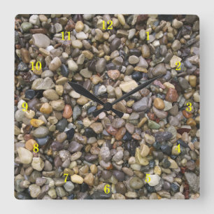 Nothing But Rocks Wall Clock