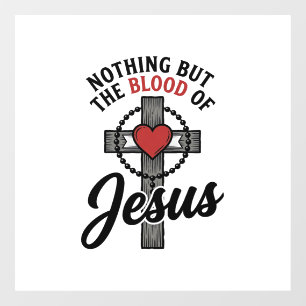 Nothing But The Blood Of Jesus Vintage Cross Shirt