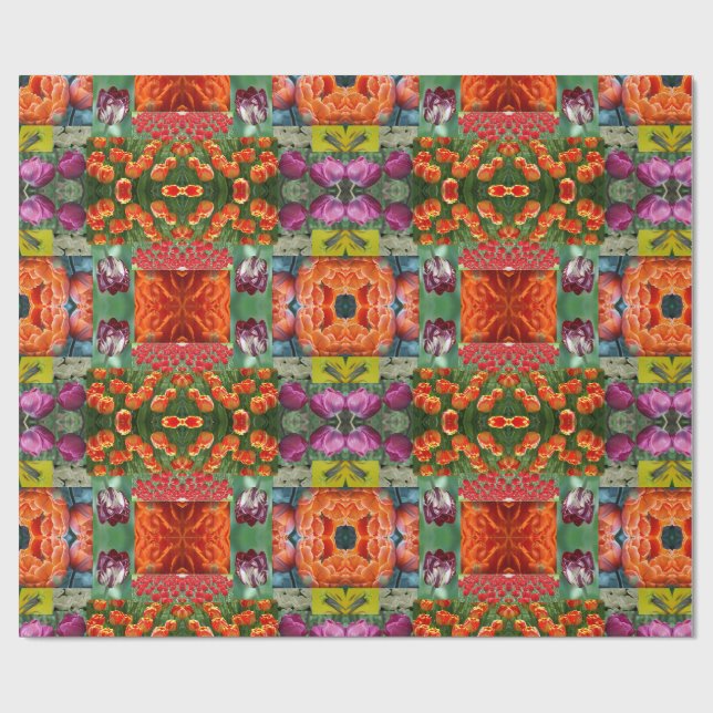 nothing but tulips wrapping paper (Flat)