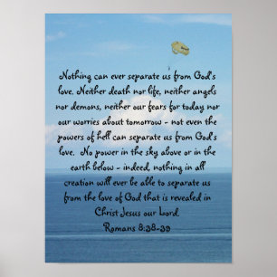 Nothing can ever separate us from... poster