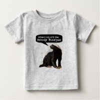 Nothing Can Stop the Honey Badger! (He speaks)