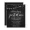 Nothing Fancy Chalk Budget Wedding Invitations
