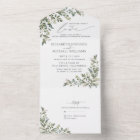 Nothing Fancy Just Love Eucalyptus Casual Wedding 