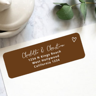 Nothing Fancy Just Love Groovy Retro 70s Wedding