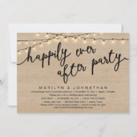 Nothing Fancy, Just Love, Rustic Wedding Dinner