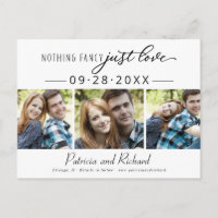 Nothing Fancy Just Love Save The Date 3 Photo