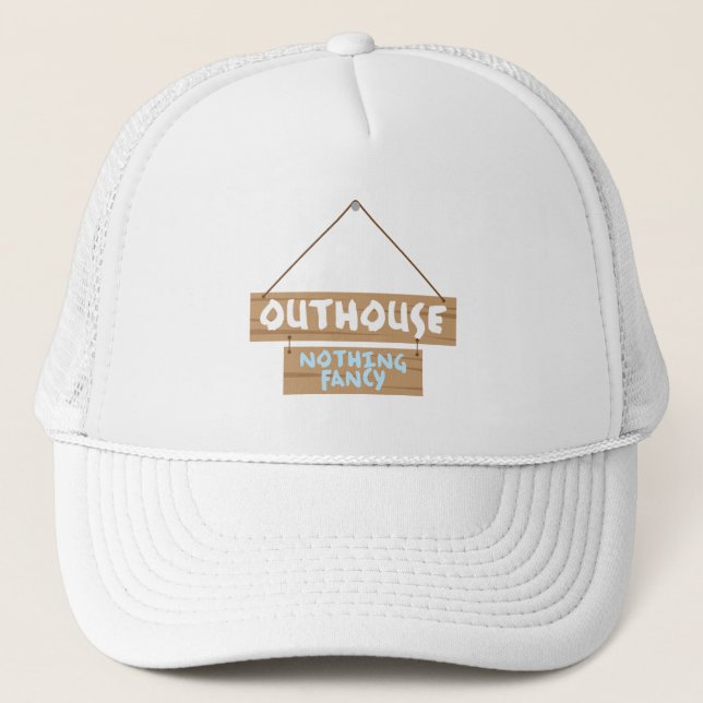 Nothing Fancy Trucker Hat (Front)