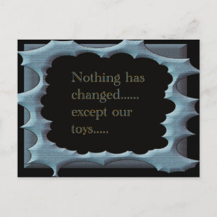 Nothing Has Changed Postcard