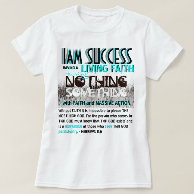 NOTHING INTO SOMETHING T-Shirt (Design Front)