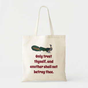 Nothing Is A Greater Impediment - Confidence Quote Tote Bag