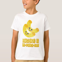 Nothing is Im-pasta-ble! Cute pasta cartoon