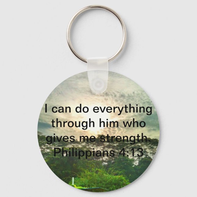 Nothing is impossible key ring (Front)