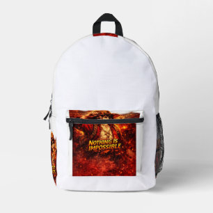 Nothing Is Impossible Motivational Backpack Insp